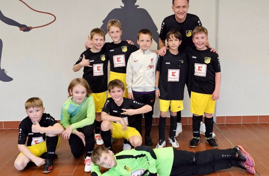 Erfolgreiches Hallen-Wochenende für die Igersheimer E-Jugend