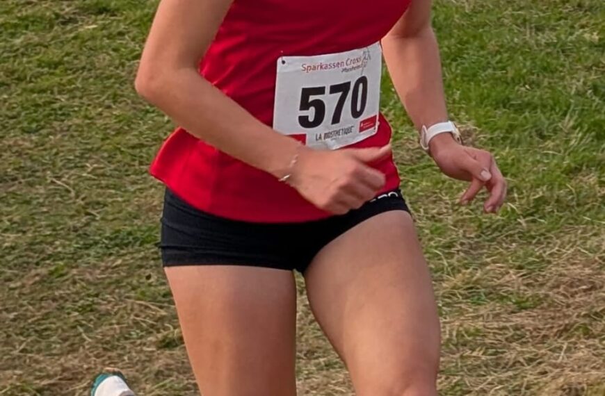 Marie Brand gewinnt 10 km Lauf in Rheinzabern