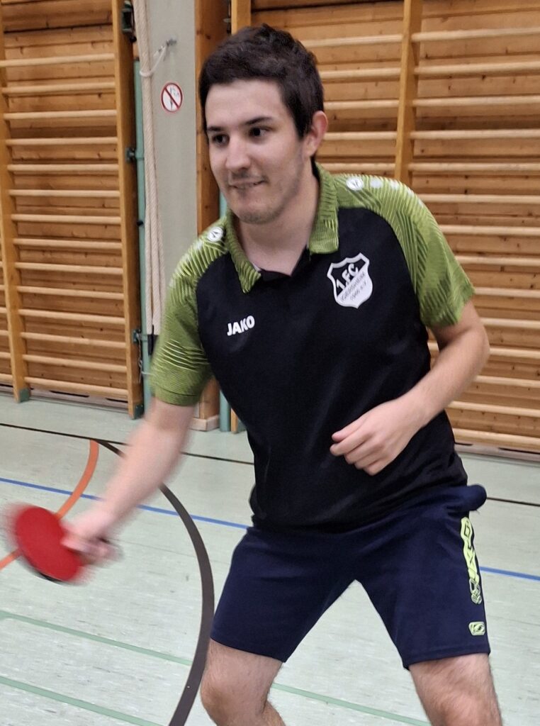 Tim Heink war der erfolgreichste Spieler beim Sieg über die TTF Laudenbach ( Foto Archiv)