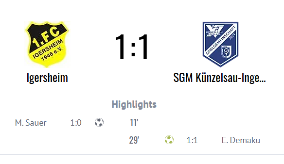 Punkteteilung nach umkämpfter Partie