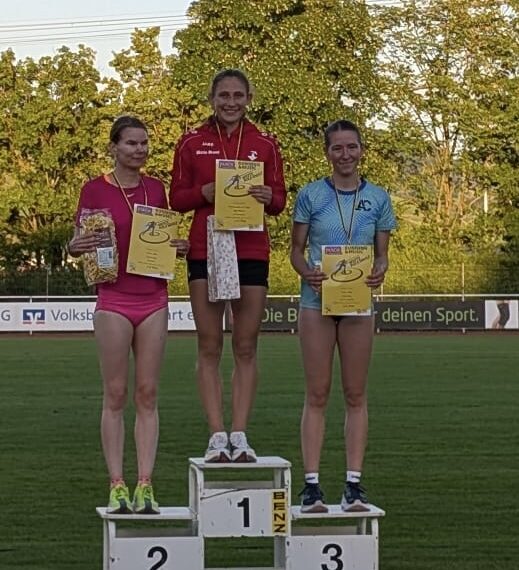 Marie Brand für die Deutschen qualifiziert. 3000 Meter in 9:54,5 Minuten