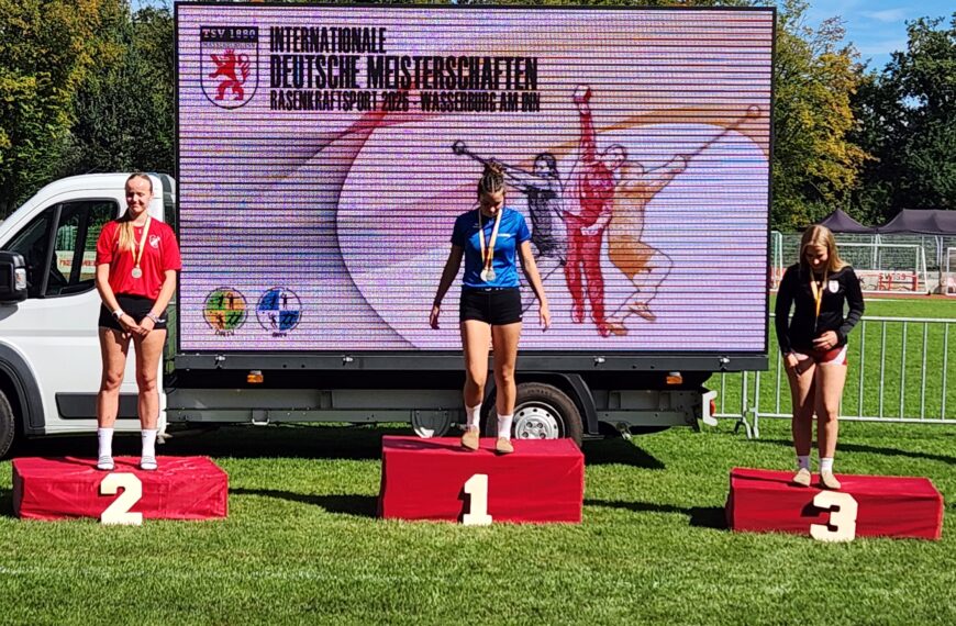 Lina Walter Deutsche Vizemeisterin