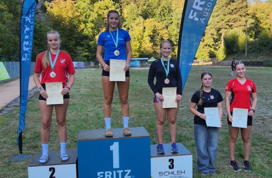 Lina Walter, 2. Platz Süddeutsche Meisterschaft